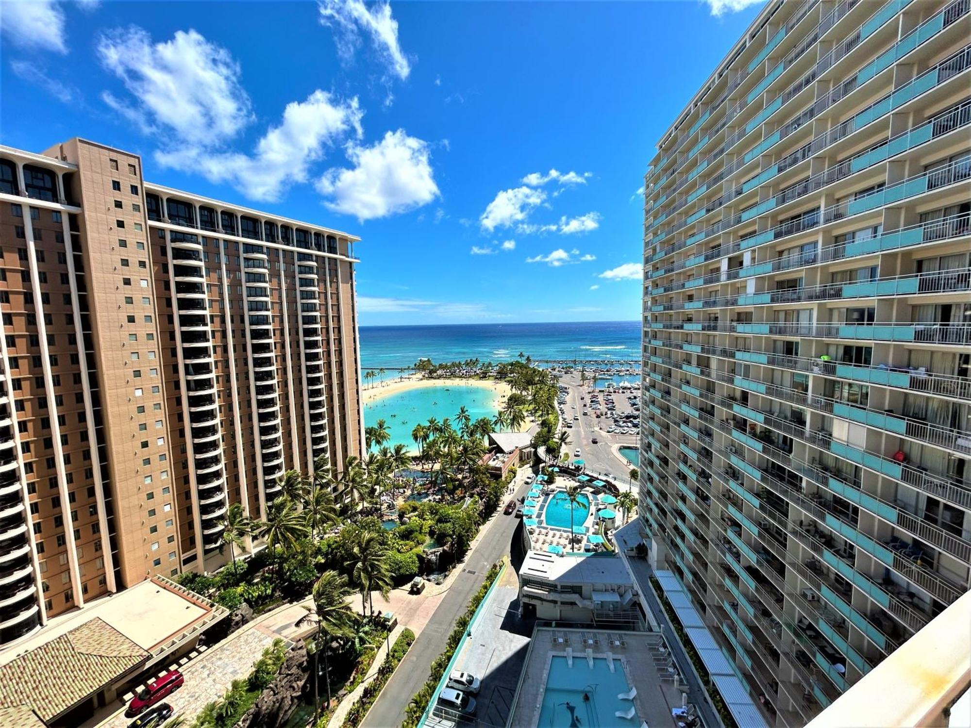 Casa de férias Ilikai Apt 1618 - Spacious 2br 2ba Unit With Stunning Ocean-lagoon View Honolulu