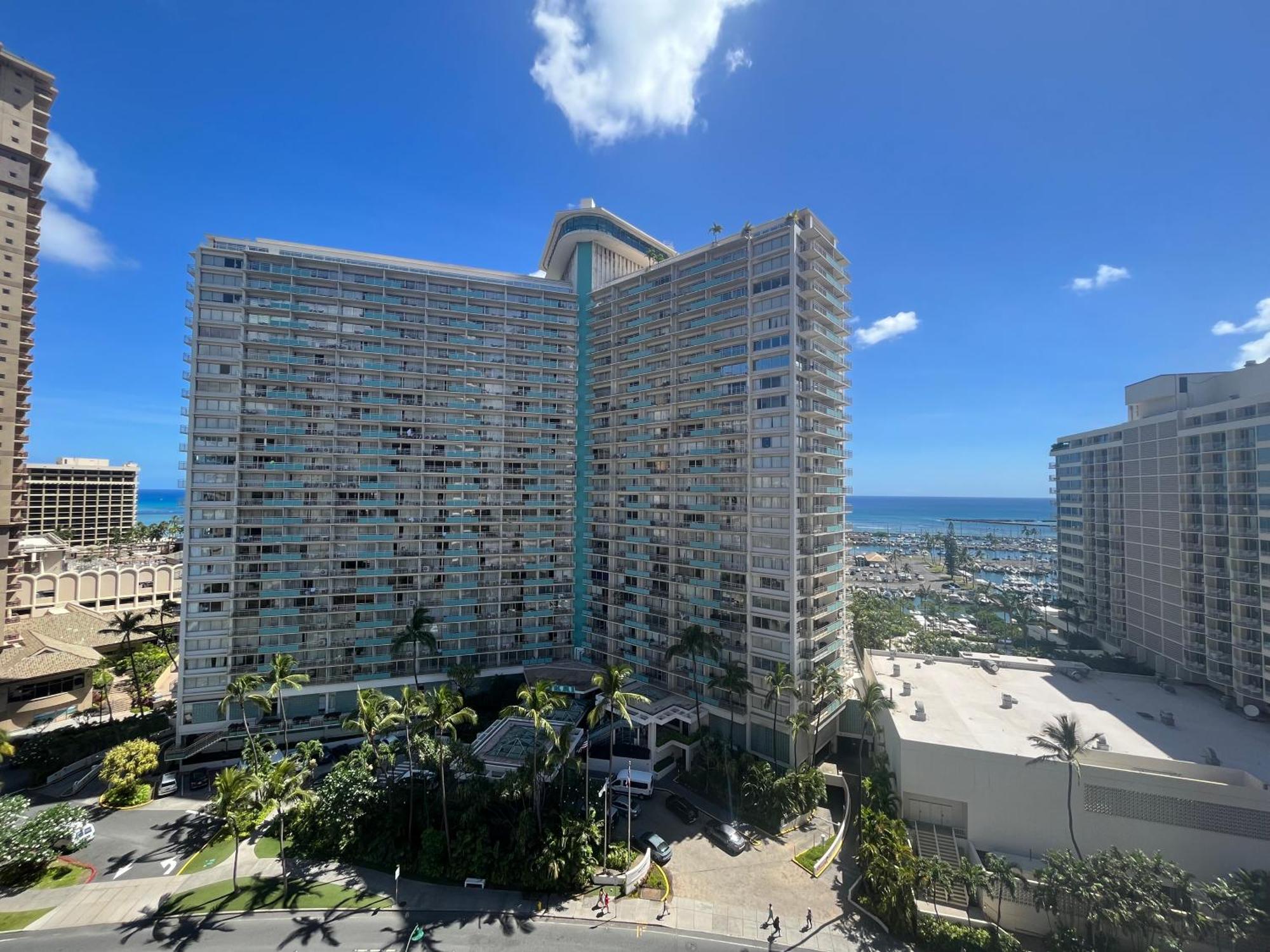 Ilikai Apt 1618 - Spacious 2br 2ba Unit With Stunning Ocean-lagoon View Casa de férias